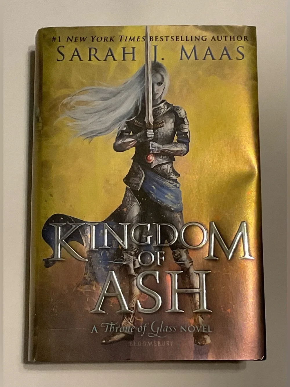 Sarah J. Maas Kingdom of Ash Throne of Glass Ser. Hardcover 2018 Dust Jacket